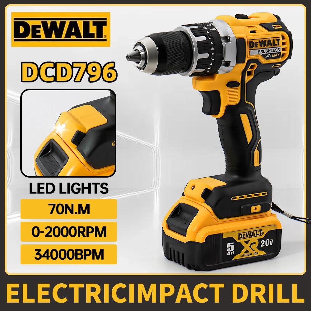 Makita Drill Ddf484 - Perceuse à percussion sans fil Dewalt