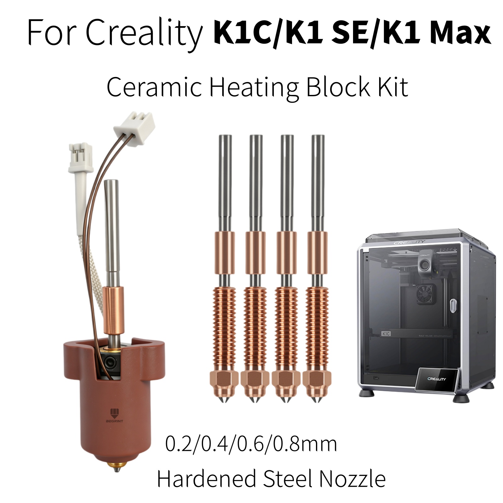 Creality Printer K1 - Kit Hotend pour Creality K1C K1