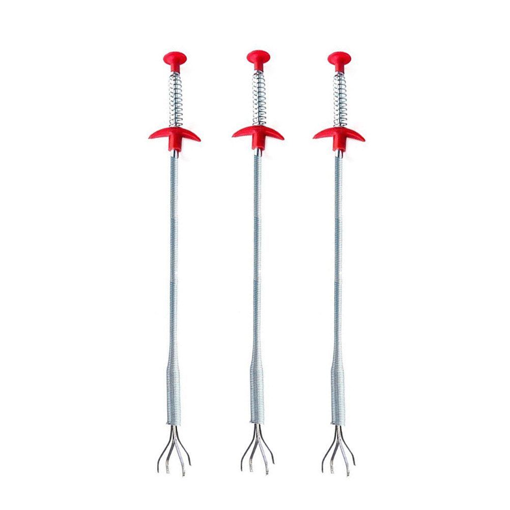 Drain Snake Flexible - 4 pièces : Outil de dragage