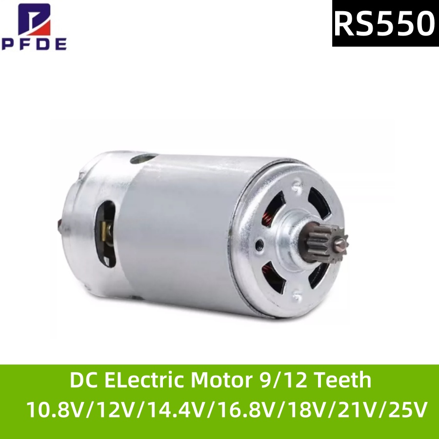 Moteur DC RS550 60W 13 dents 9 - Bosch Drill Gsb 18V avis et prix