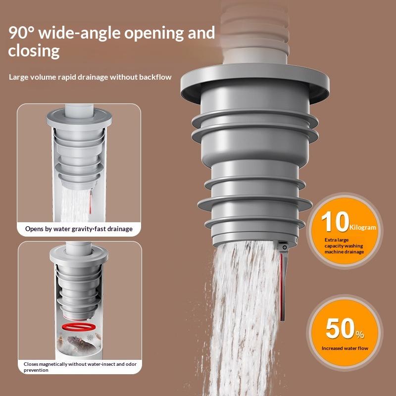 Bague d'étanchéité anti-odeur  - Drain Pipe Clip avis et prix